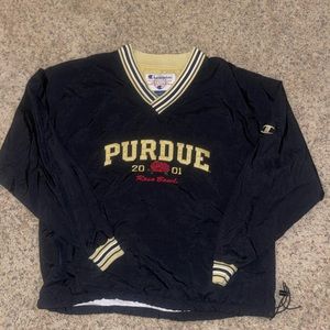 Vintage Champion Men’s Purdue 2001 Rose Bowl Windbreaker | Large